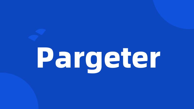 Pargeter