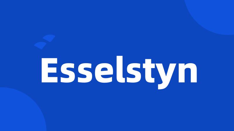 Esselstyn