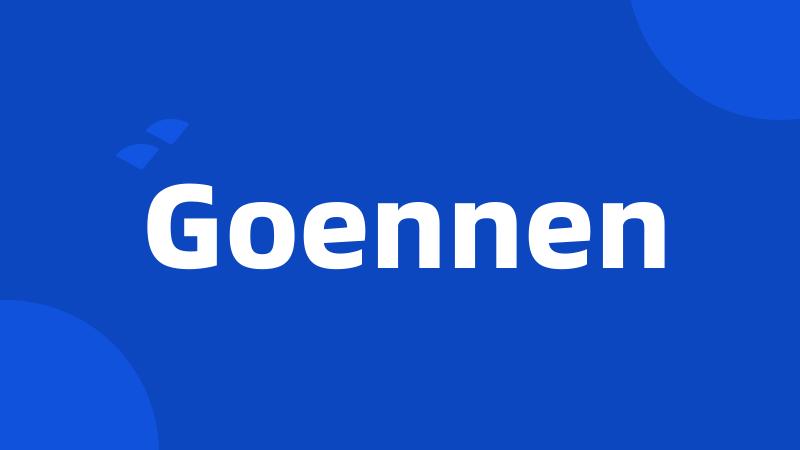 Goennen