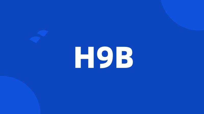 H9B