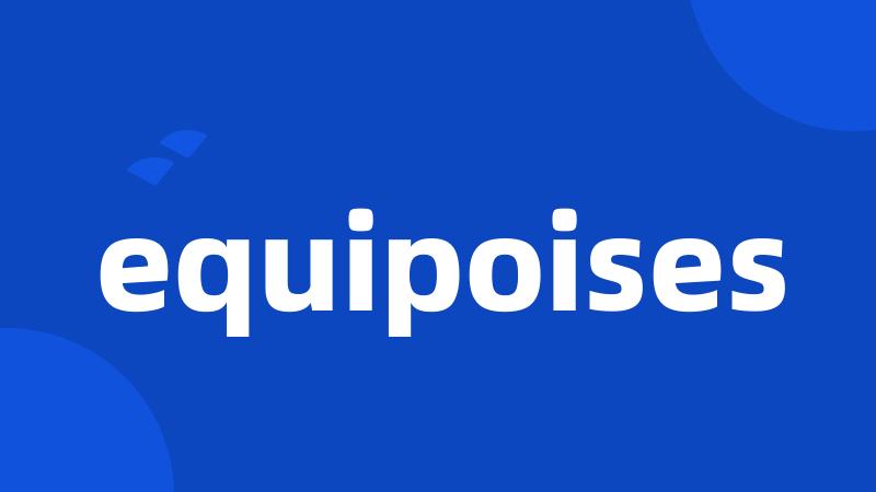 equipoises