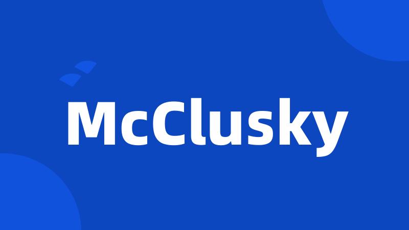 McClusky