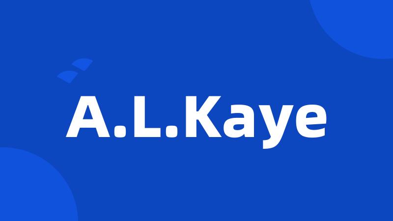 A.L.Kaye