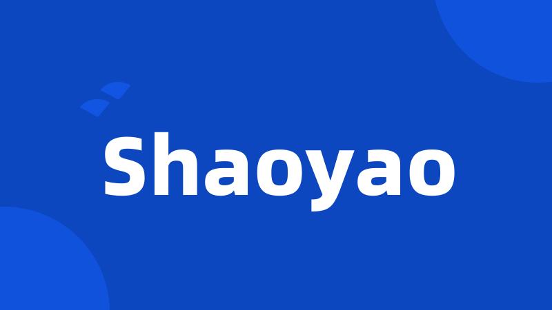 Shaoyao