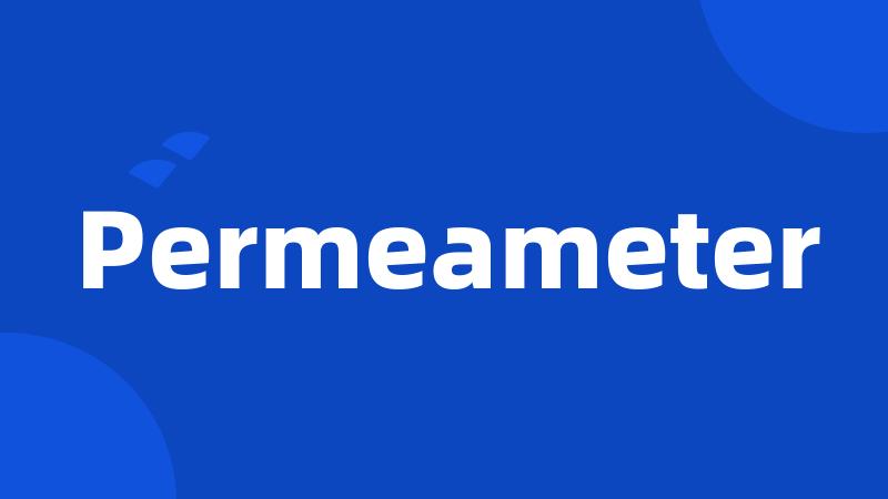 Permeameter