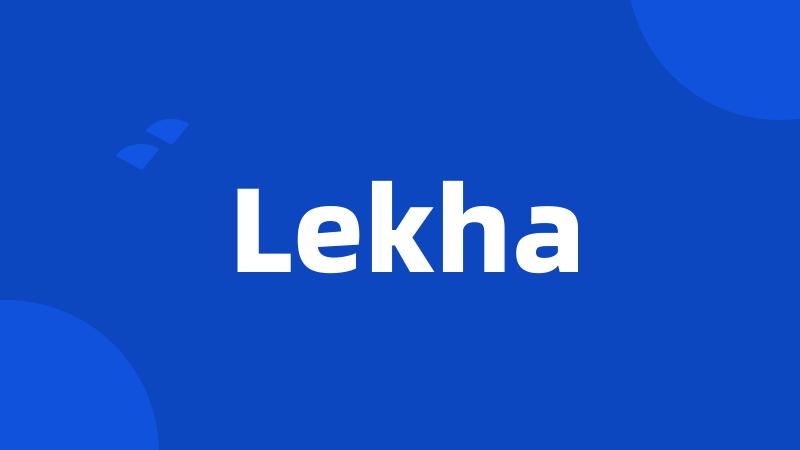 Lekha