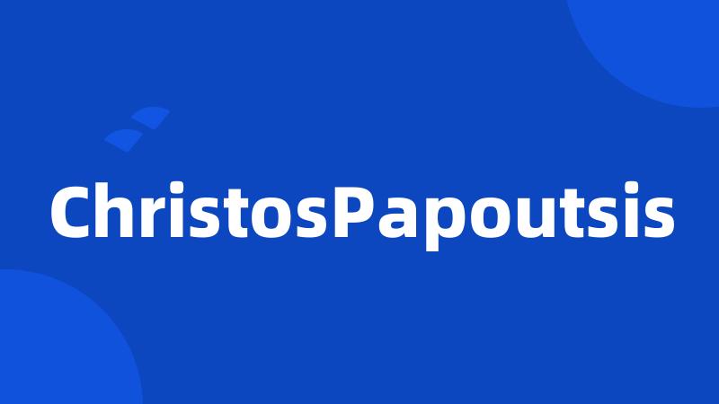ChristosPapoutsis