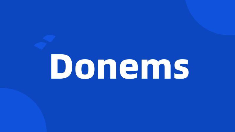 Donems