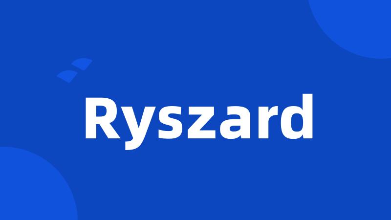 Ryszard