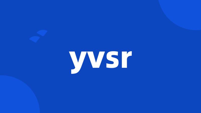 yvsr