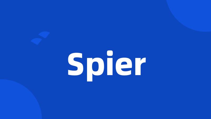 Spier