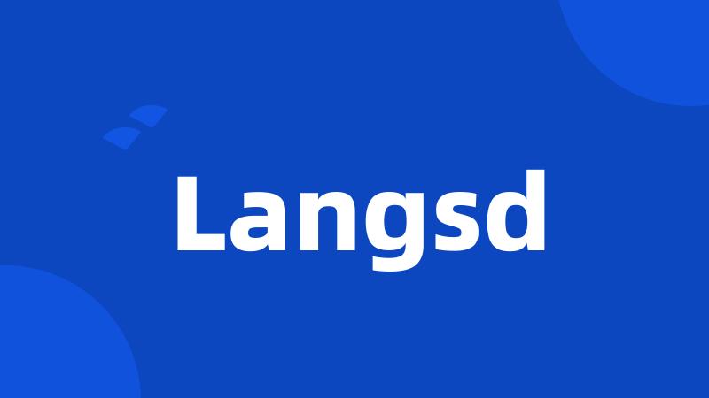 Langsd