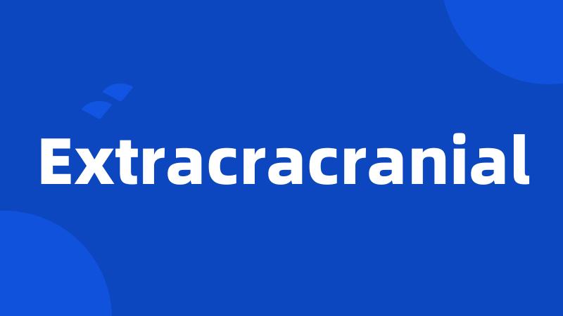 Extracracranial