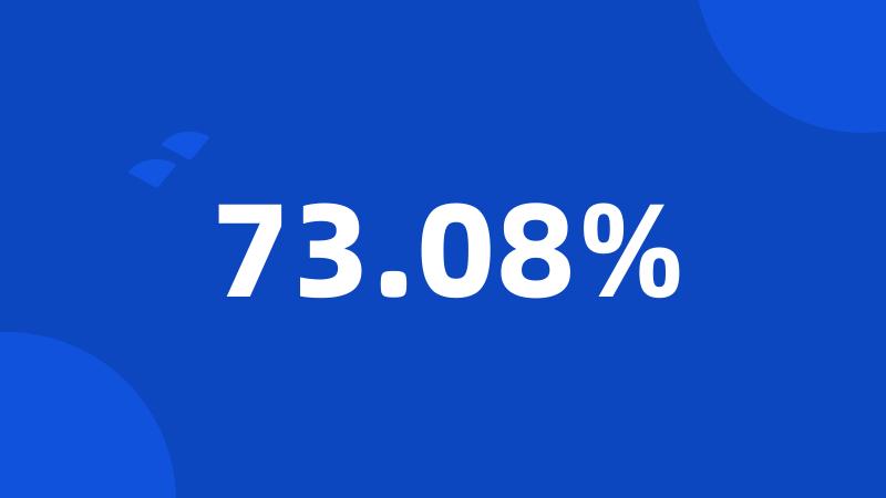 73.08%