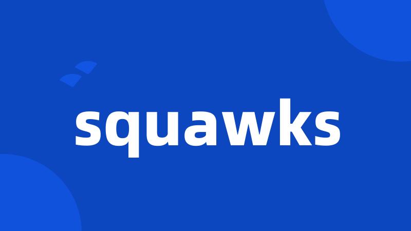 squawks