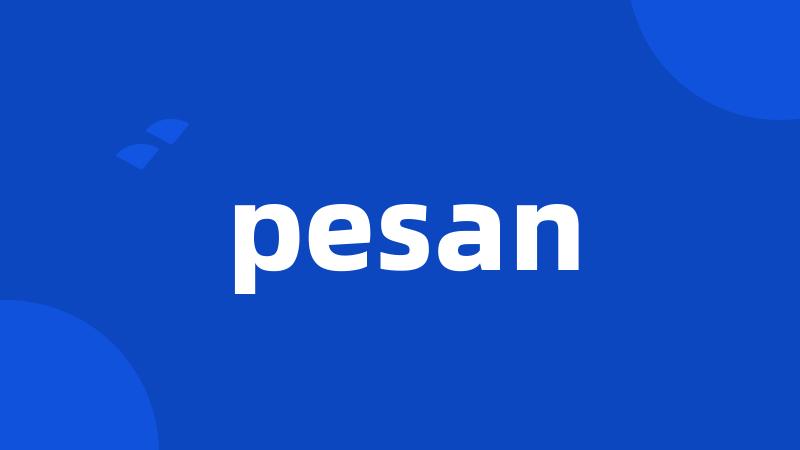 pesan