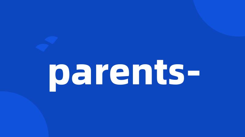 parents-