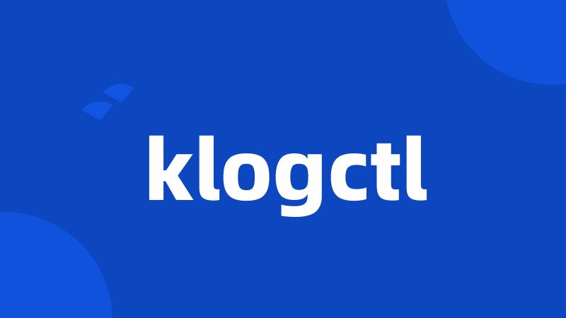 klogctl