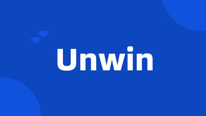 Unwin