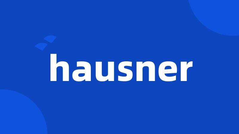 hausner