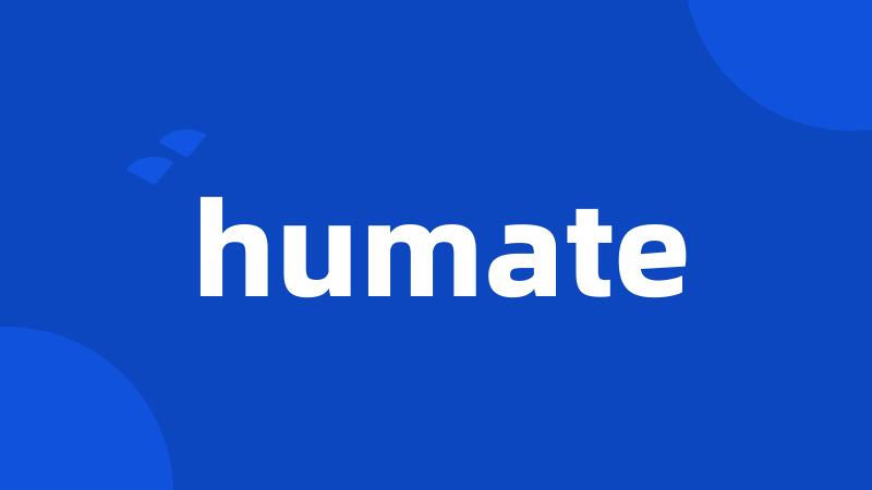 humate