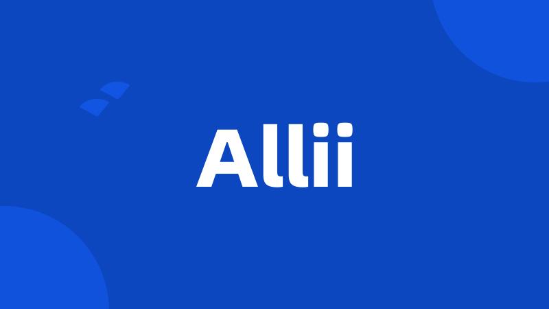 Allii