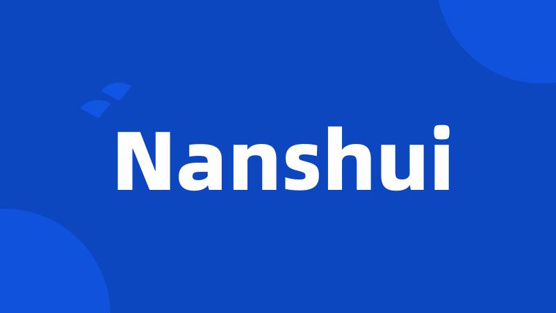 Nanshui