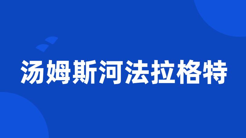 汤姆斯河法拉格特