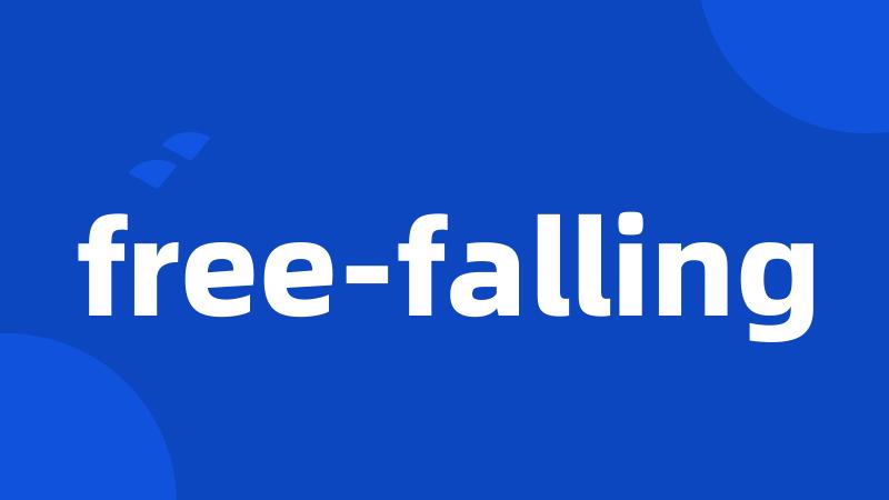 free-falling