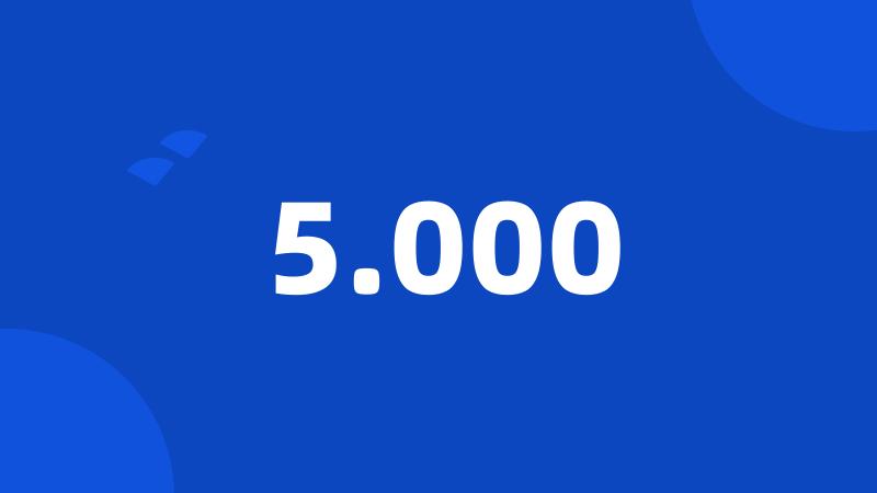 5.000