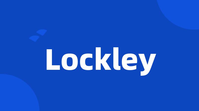 Lockley