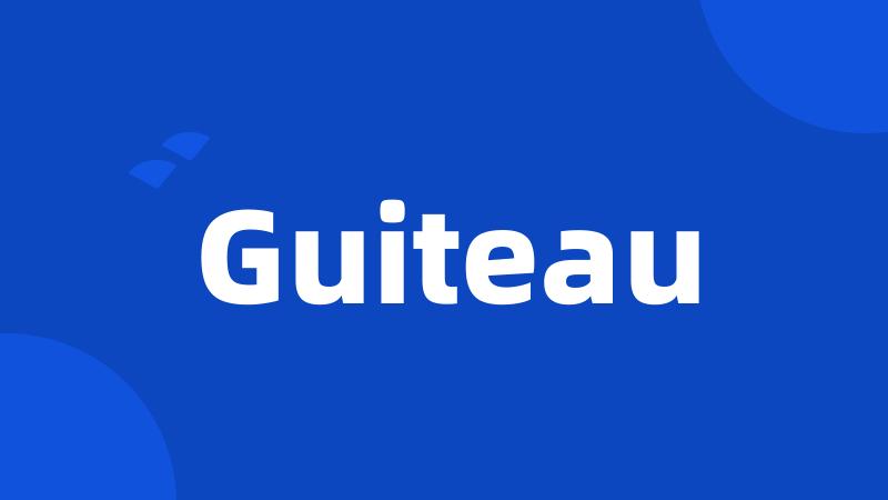 Guiteau