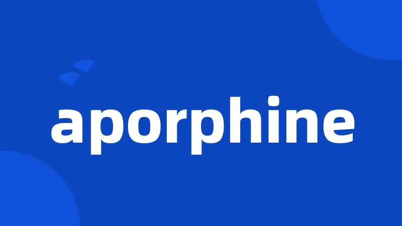 aporphine