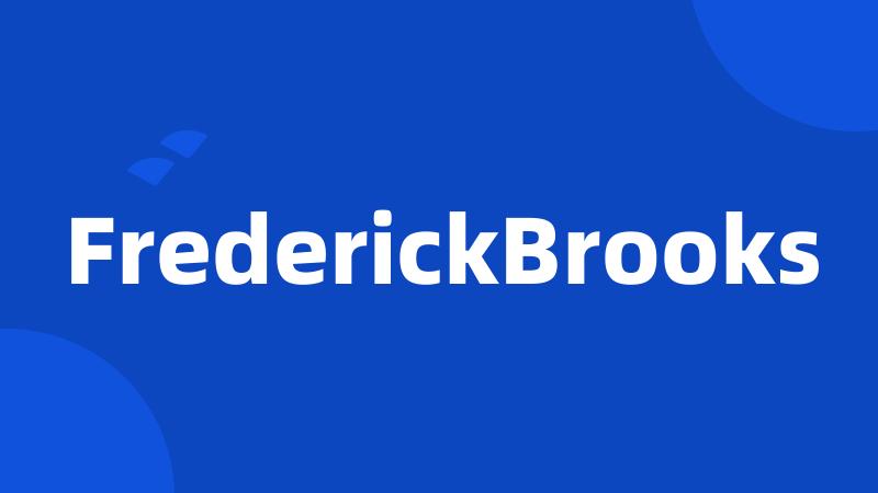 FrederickBrooks