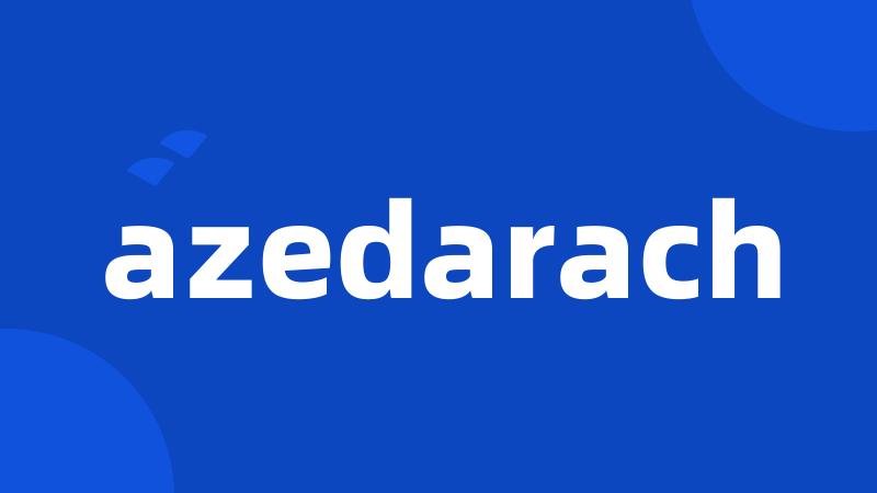 azedarach