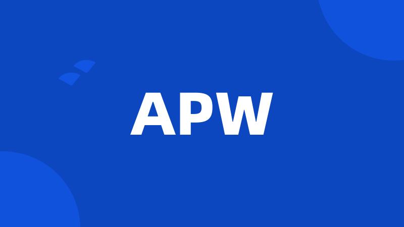 APW