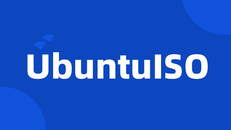 UbuntuISO