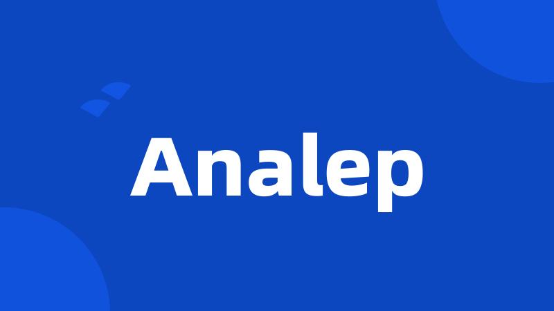 Analep