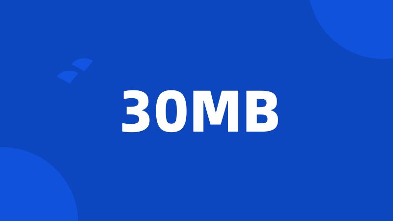 30MB