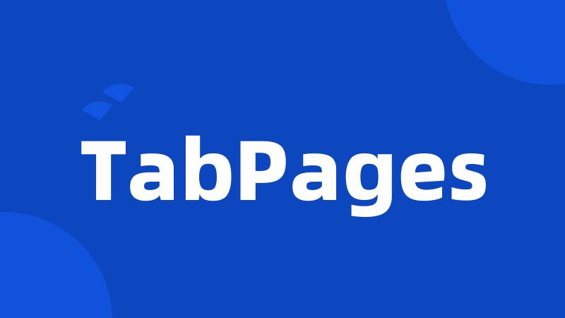 TabPages