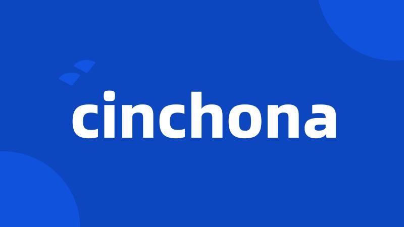 cinchona