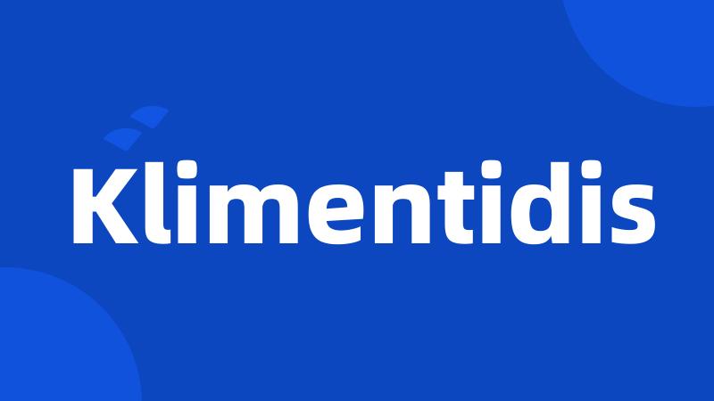 Klimentidis