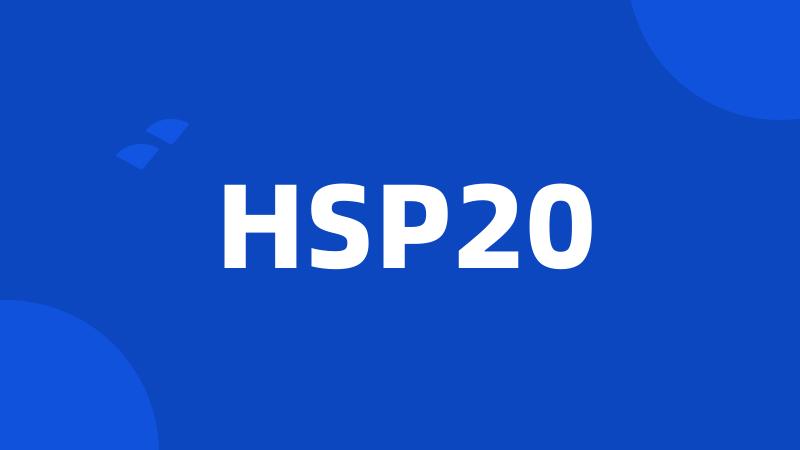 HSP20