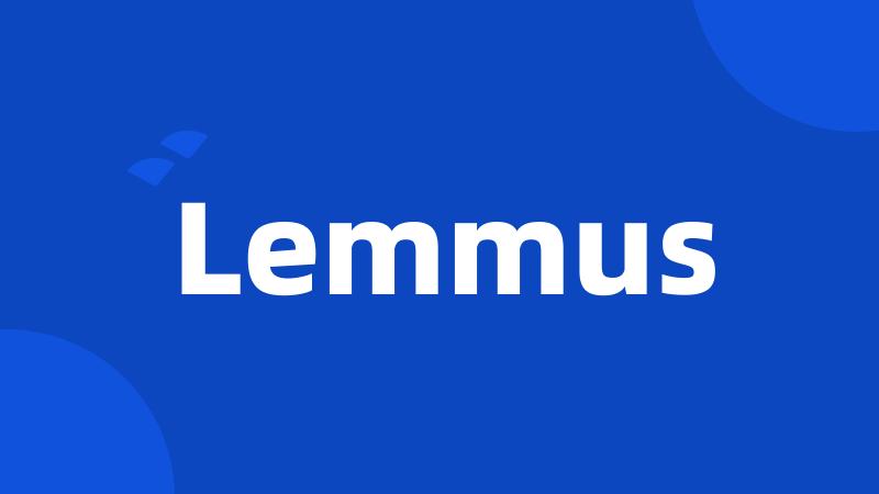 Lemmus
