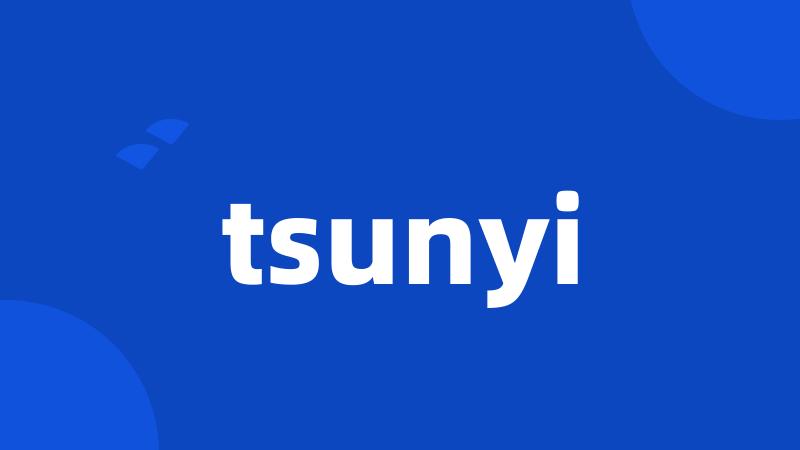 tsunyi