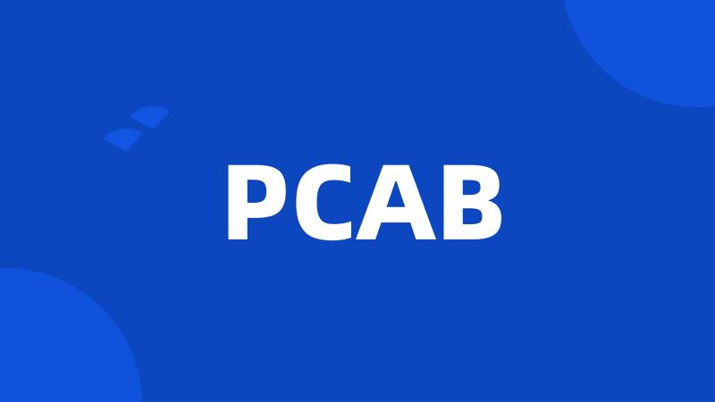 PCAB