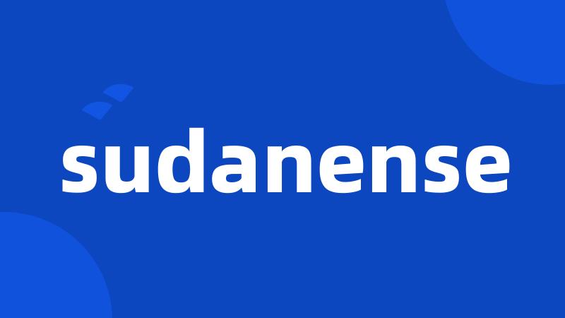 sudanense