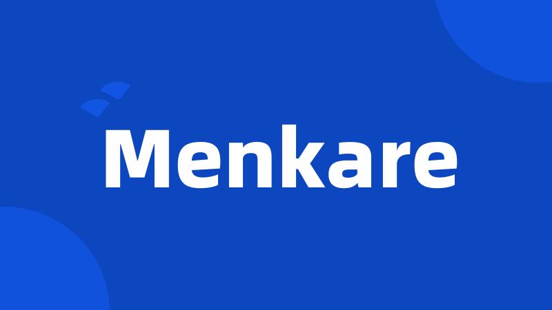 Menkare