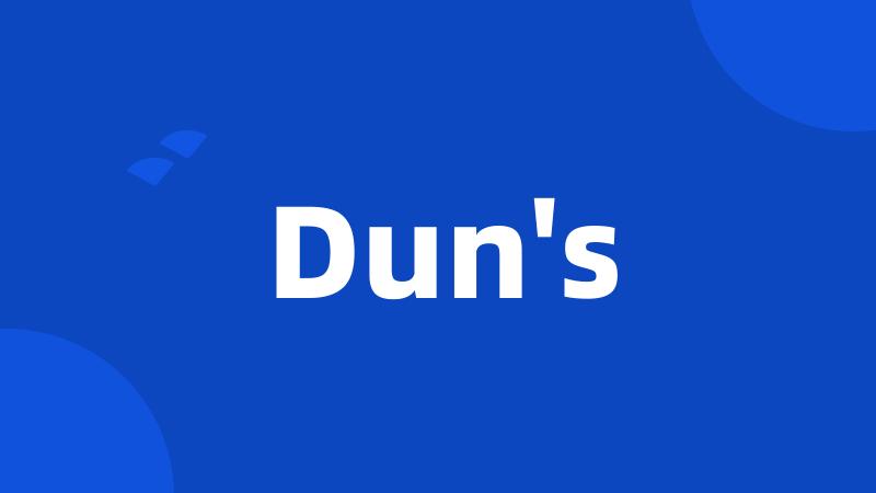 Dun's