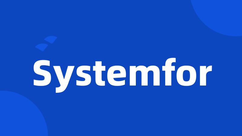 Systemfor